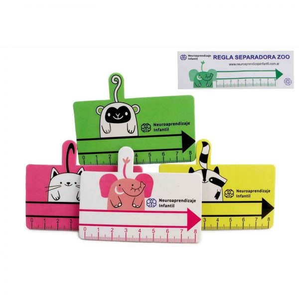 REGLA SEPARADORA ZOO - PACK DE 2 UNIDADES - Image 2
