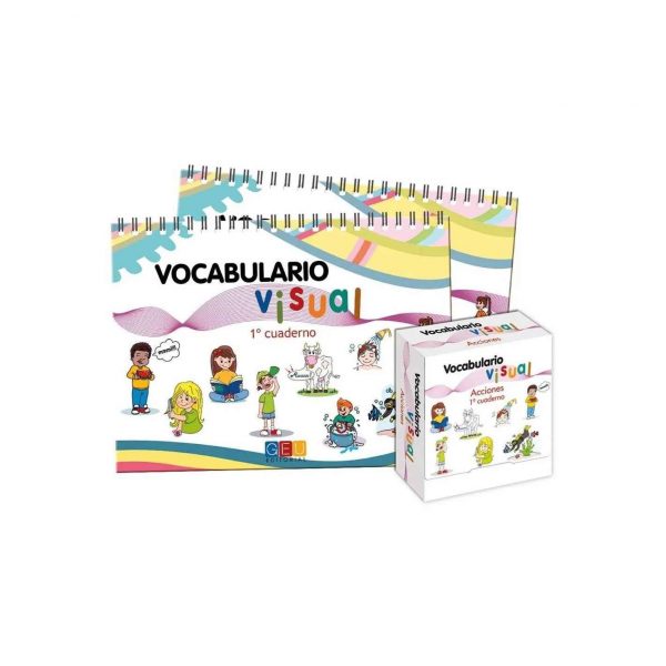 Cuaderno de vocabulario visual: Acciones